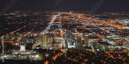 Salt Lake City Nightscape