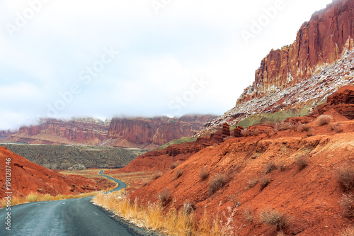 Road Through Capitol Reef