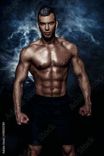 muscular young man © Andrey Kiselev
