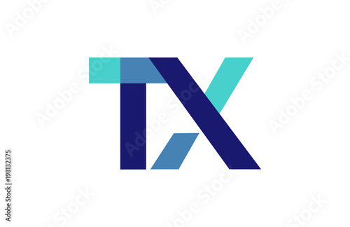 TX Ribbon Letter Logo Free Download TX Ribbon Letter Logo - GFXLoad