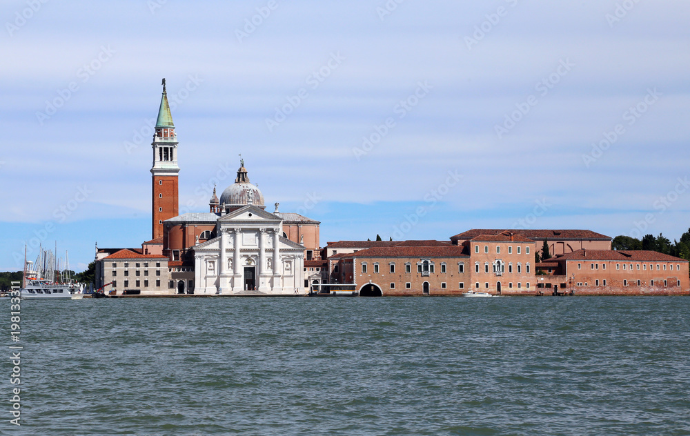 Venice Italy Saint George Church and the Giudecca Canal