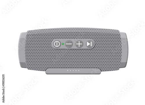 Portable wireless speaker. Audio device