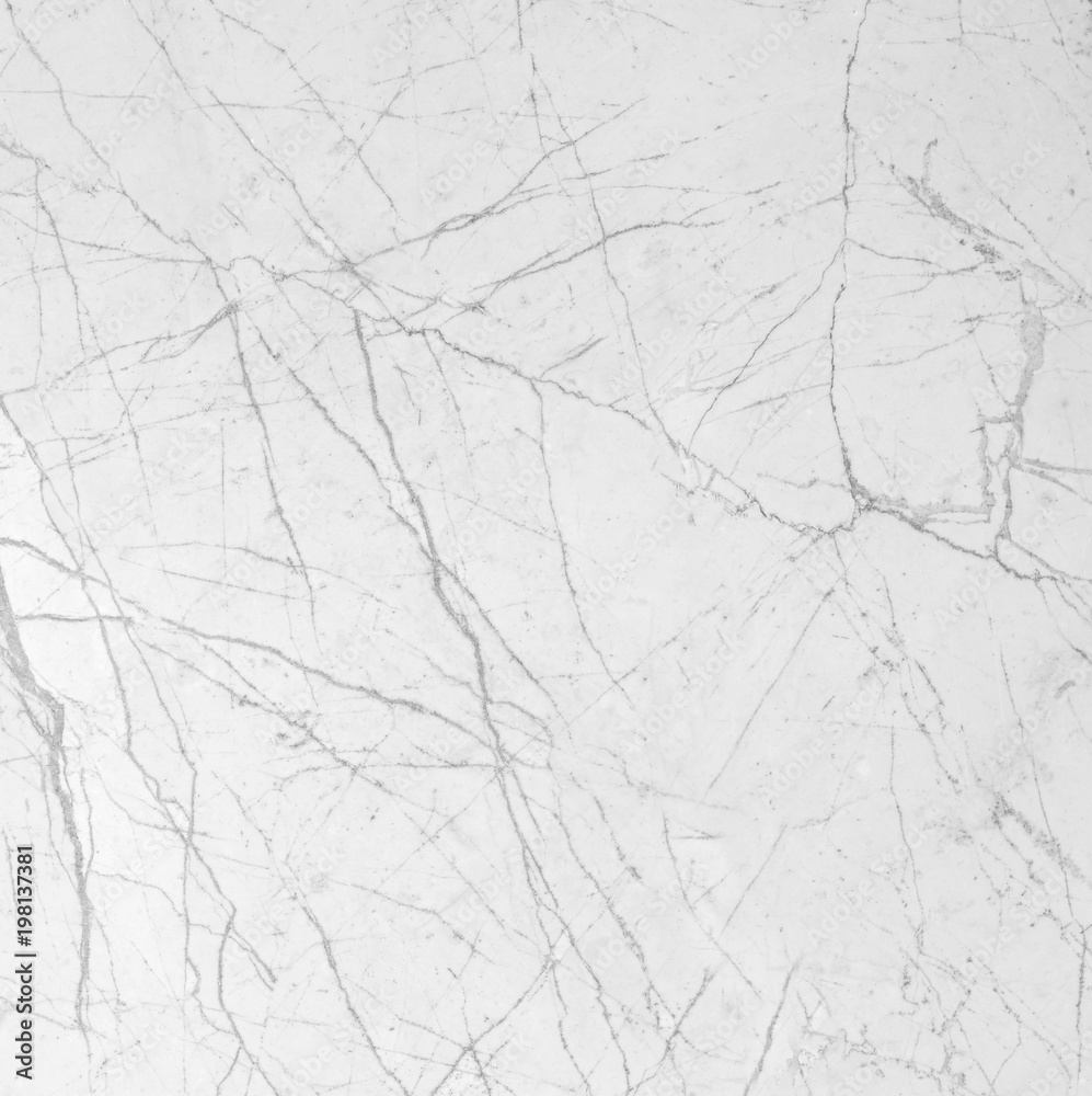 Obraz premium White marble texture abstract background pattern with high resolution.