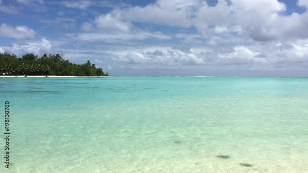 Landscape of Muri Lagoon Rarotonga Cook Islands Landscape of Muri Lagoon Rarotonga Cook Islands