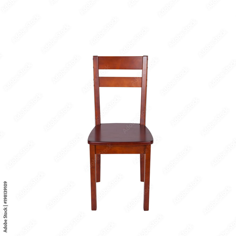 wooden chair isolated on white background wooden chair isolated on white background