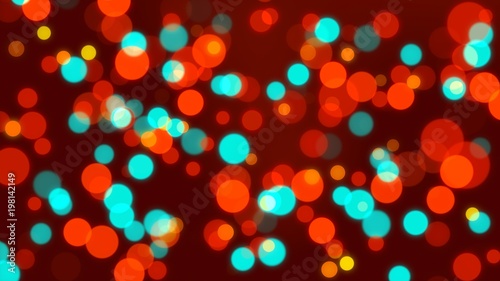 Beautiful Bokeh. Abstract background.