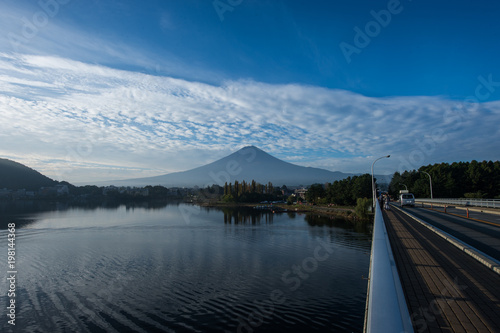 Mt Fuji in the morning 