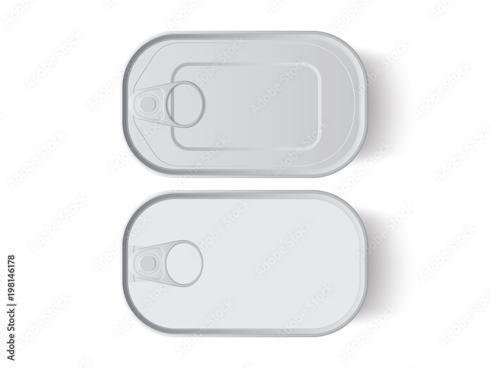 tin can with label and without top view mock up tin can with label and without top view mock up