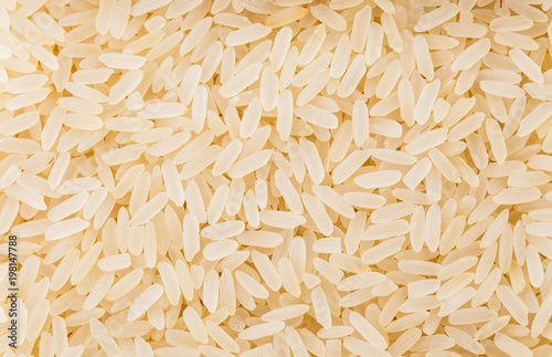 Parboiled rice background photo