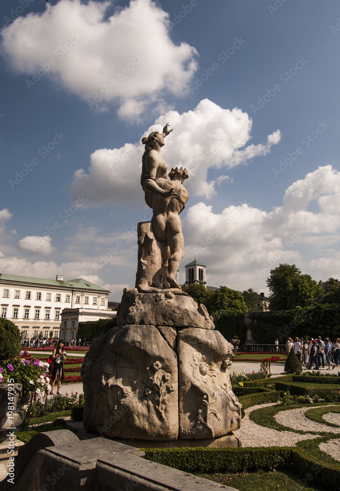 Fototapeta premium Salisburgo città