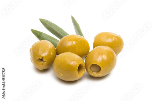 olives isolated