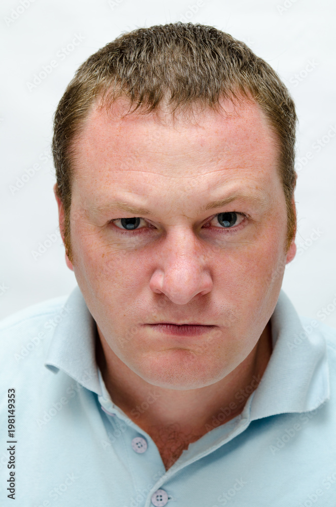 Fototapeta premium angry man