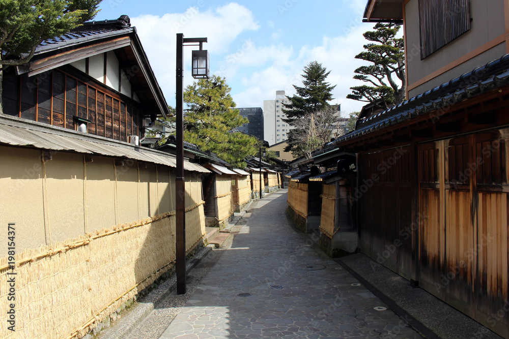 The Nagamachi area, known as samurai district of Kanazawa The Nagamachi area, known as samurai district of Kanazawa
