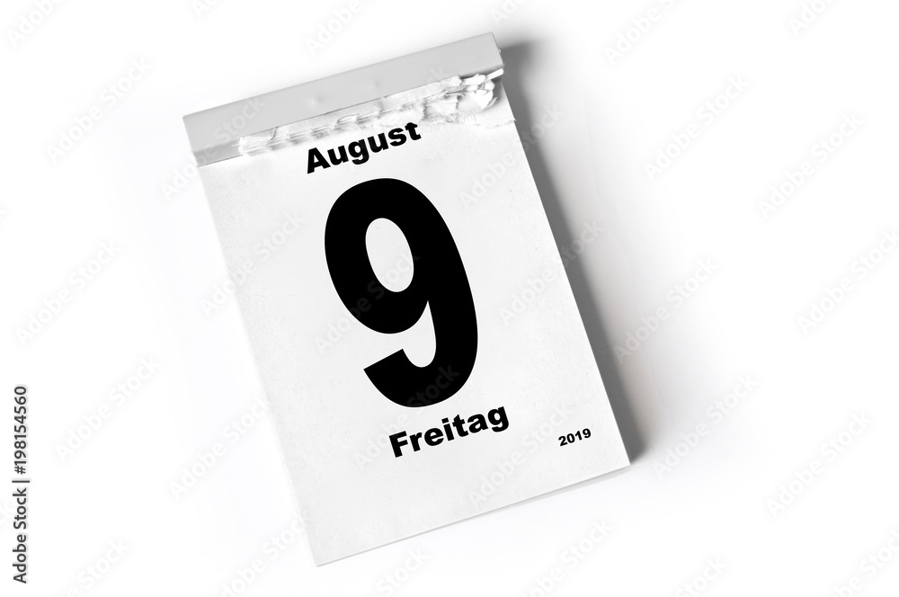 9. August 2019 9. August 2019