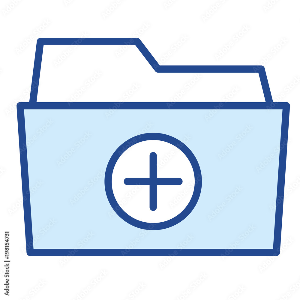 Obraz premium Krankenakte Vector Icon