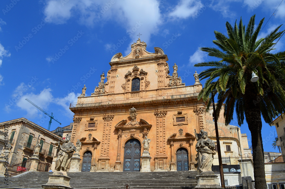 Duomo di San Pietro Modica, Ragusa, Sicily, Italy