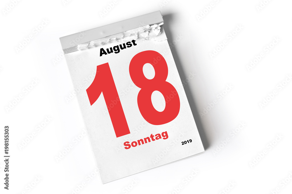 18. August 2019 18. August 2019