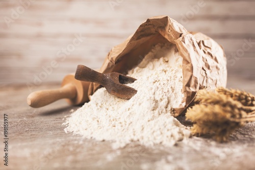 Fotografie, Tablou Bag of flour