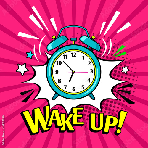 Wake up funny alarm clock