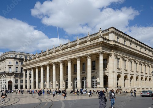 The Grand Theatre in the French city Bordeaux