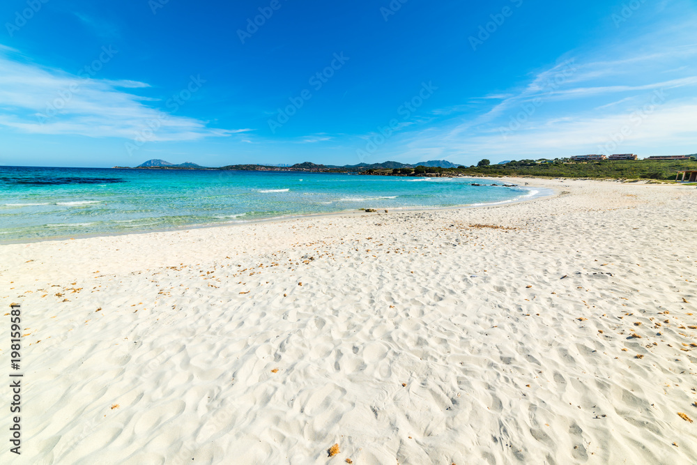 White sand and turquoise water in Rena Bianca beach White sand and turquoise water in Rena Bianca beach