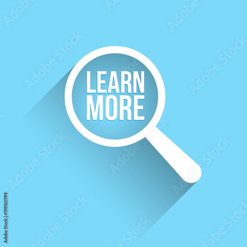 Learn More Word Magnifying Glass