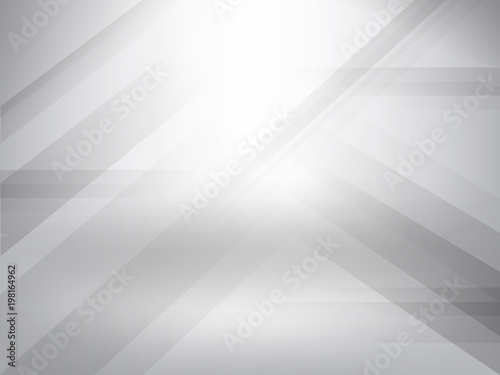 Abstract grey and white tech geometric corporate design background eps 10