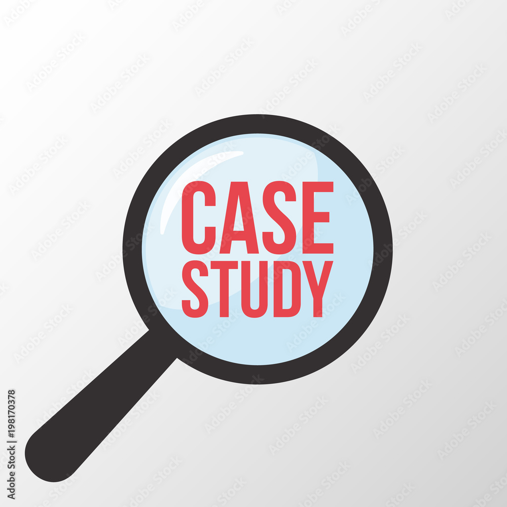 Case Study Word Magnifying Glass Case Study Word Magnifying Glass
