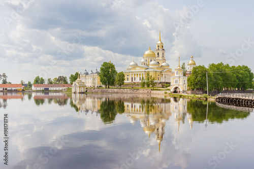 Nilo-Stolobenskaya desert on Stolobny Island on Lake Seliger photo