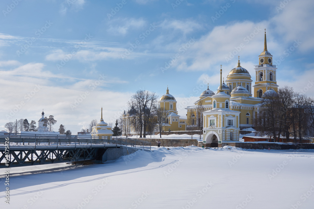 Obraz premium Monastery of the Nilo-Stolobenskaya Pustyn