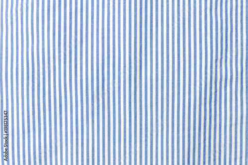 Blue and white striped seamless fabric.