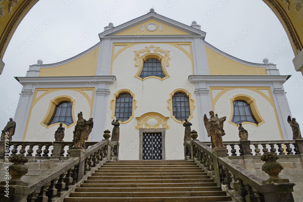 Basilica on the Holy Mountain in Pribram.