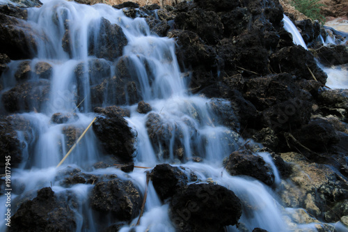 waterfall water nature peak summit scenic