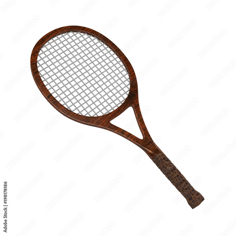 Tennis Racket 3D Rendering