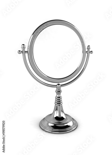 Vanity Mirror 3D Rendering