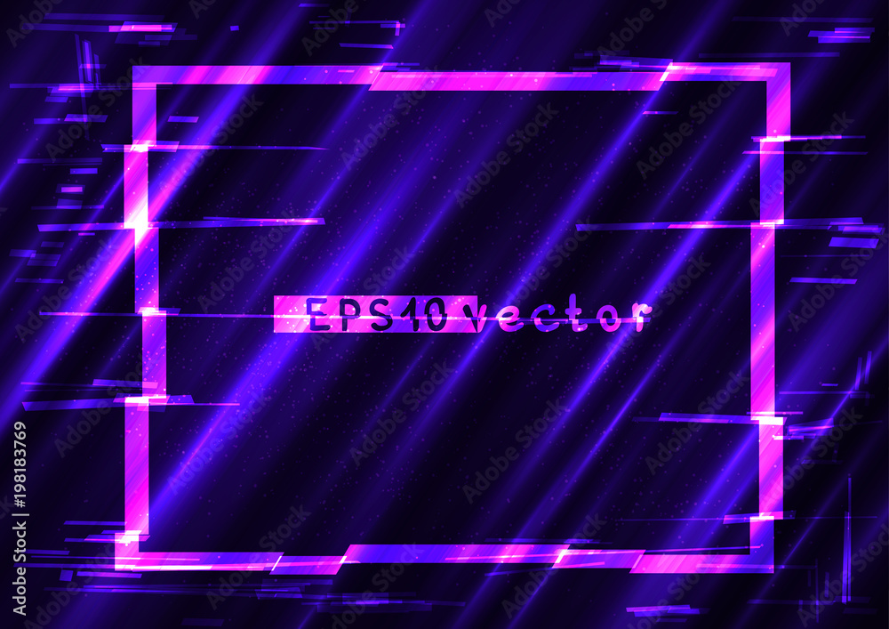 glitch rectangle light shape template glitch rectangle light shape template