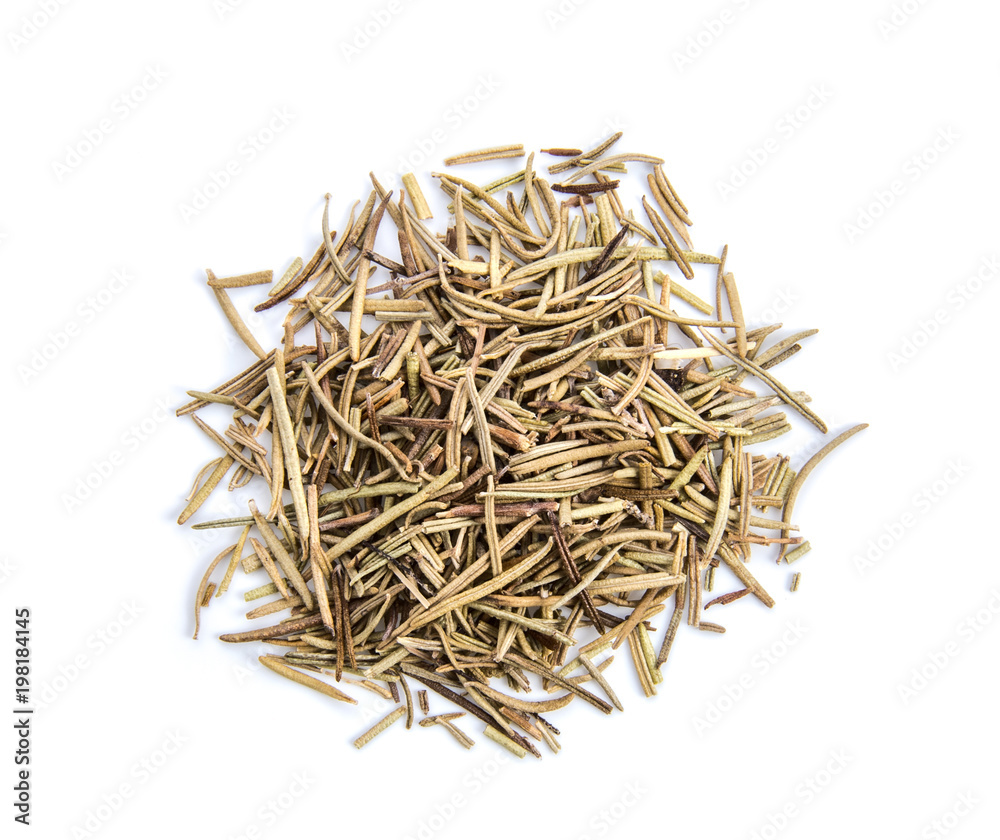 dry rosemary isolated on white background dry rosemary isolated on white background