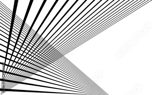 Fototapeta black straight lines abstract background