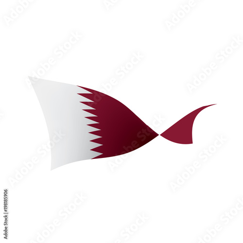 Free Download Qatar flag, vector illustration - GFXLoad