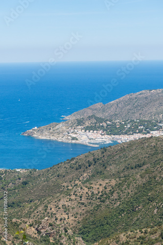 View of the municipality of El Port de la Selva,