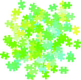 Scattered Jigsaw Puzzle 4