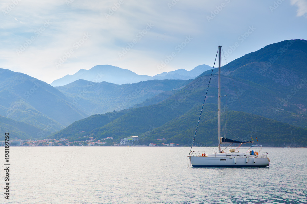 The Kotor Bay in Montenegro