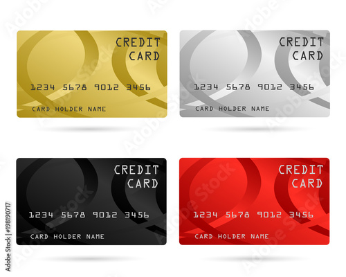 modern credit card, business VIP card, design for privilege member, member card