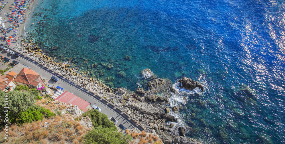 aerial view of beach of the town of Scilla in Calabria Italy.jpeg