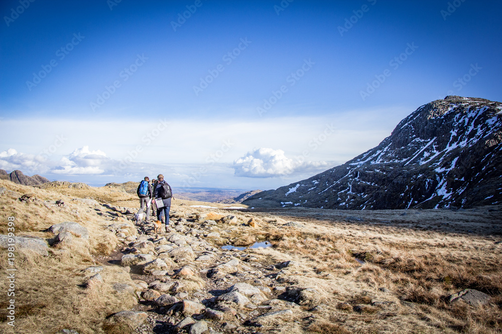 Fototapeta premium Scafell Hike