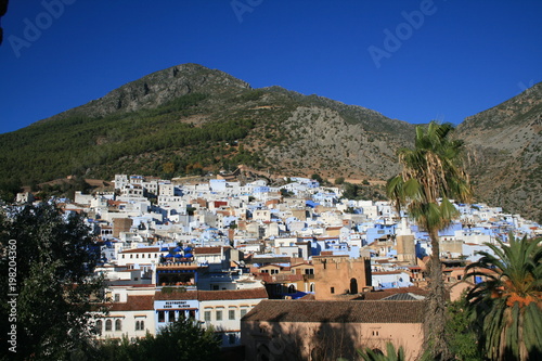 The town of Chefchaouen in Morocco © Evgeniya brjane