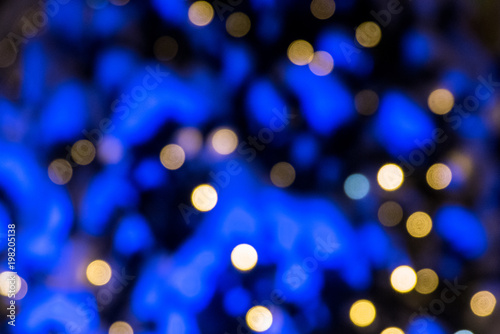 abstract background with bokeh defocused lights