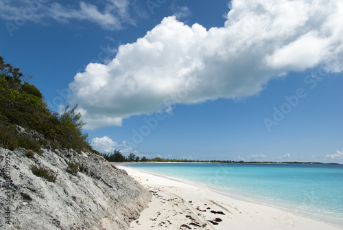 Fototapeta Naklejka Na Ścianę i Meble -  Caribbean Island Landscape And Sky