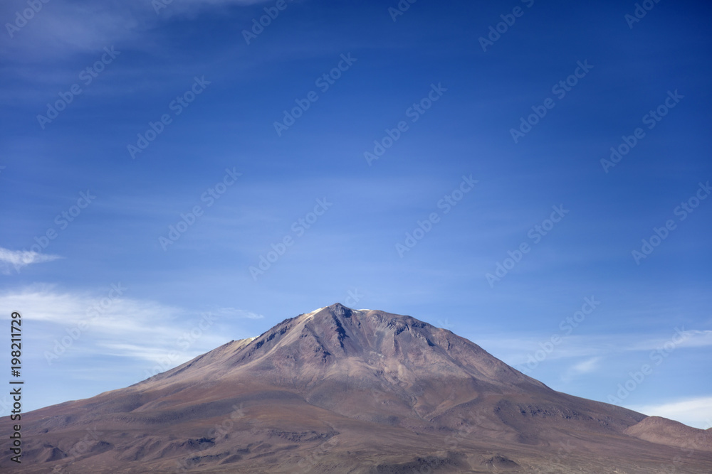 Licancabur volcano in Bolivia