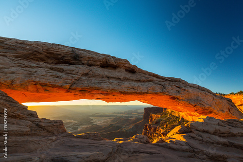 Mesa Arch at sunrise  Arches National Park